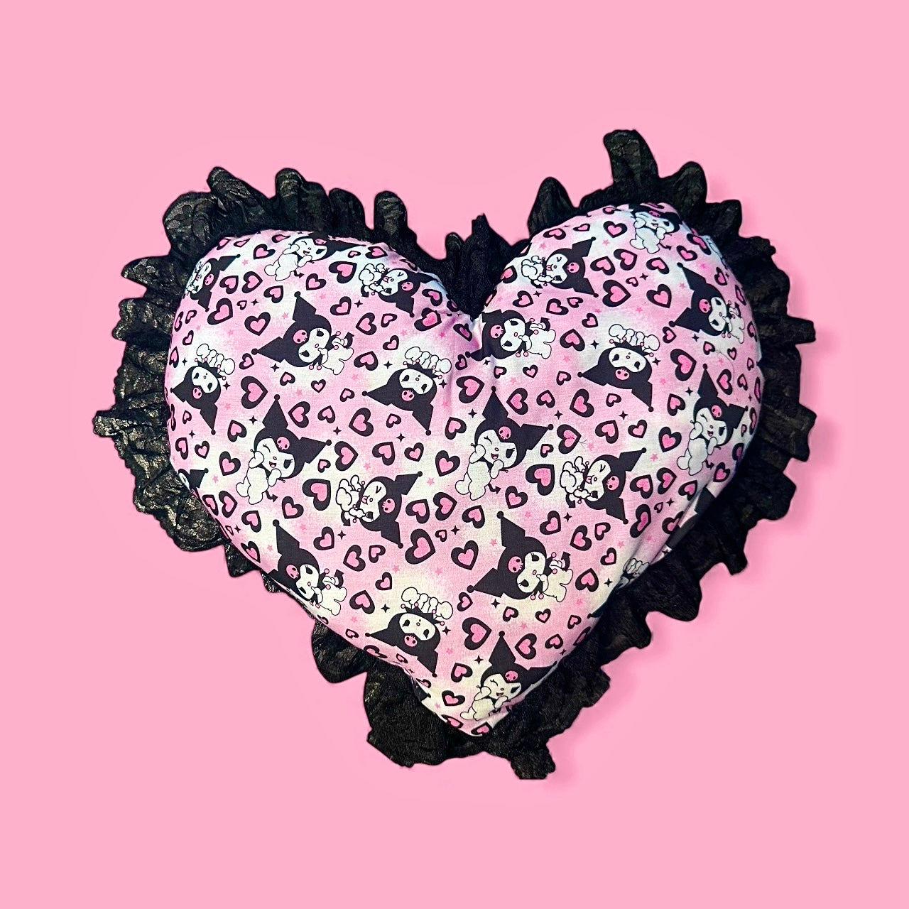 Kuromi - Corset Heart Shaped Pillow