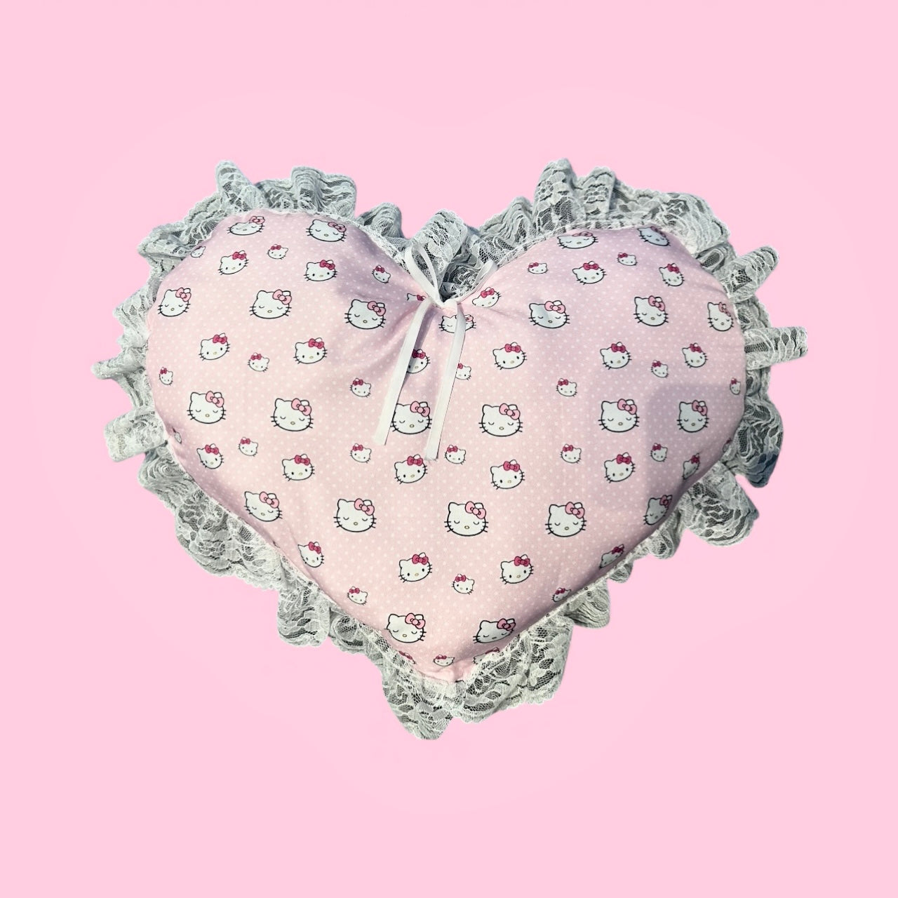 Hello kitty - Heart Shaped Pillow