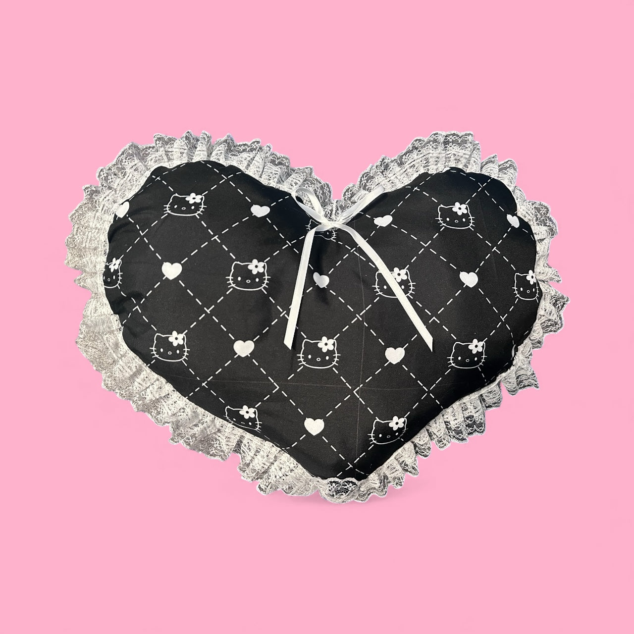 Hello Kitty - Heart Shaped Pillow